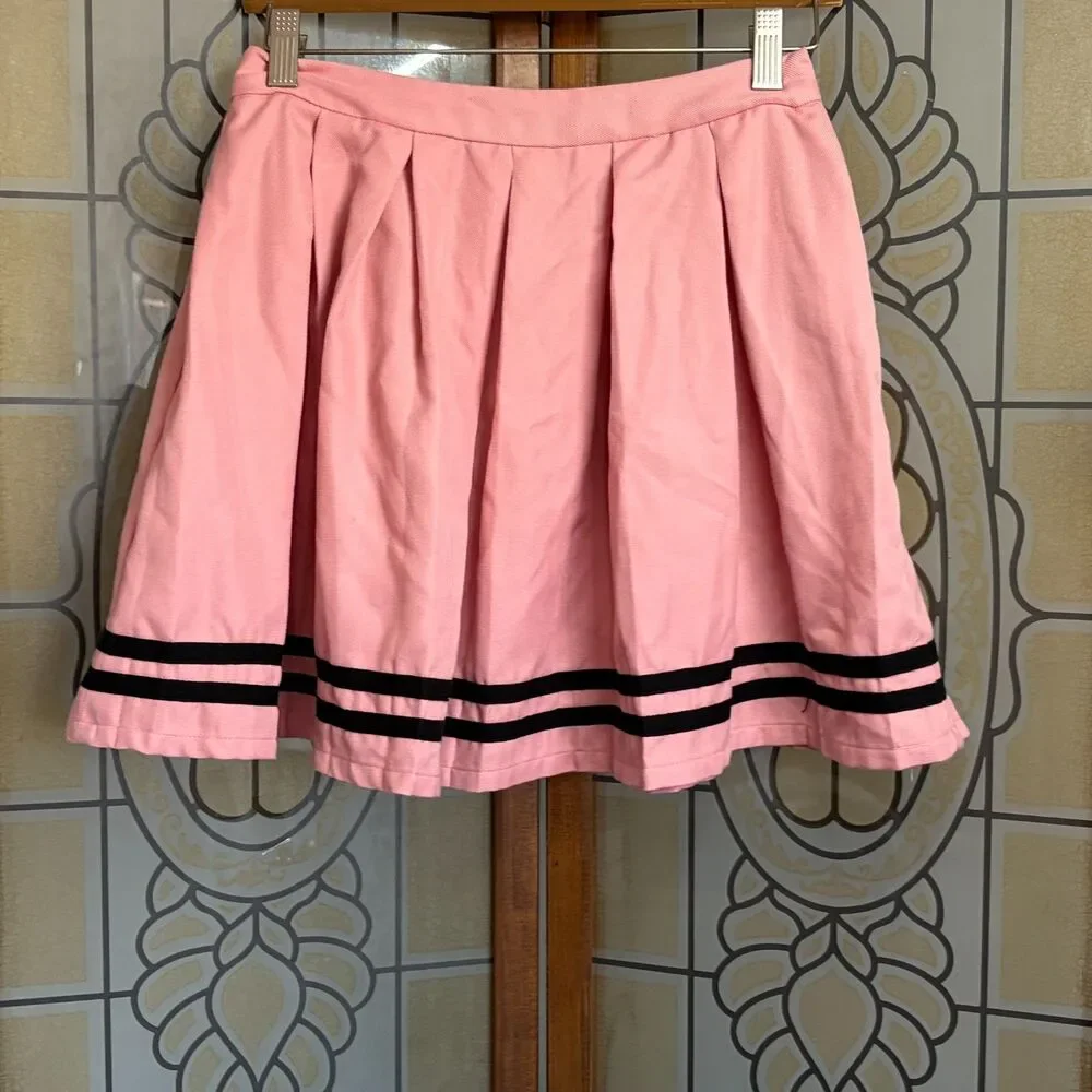 Hot Topic Pleated Cheer Skirt Preppy Academia School Girl Kawaii Y2K Size S